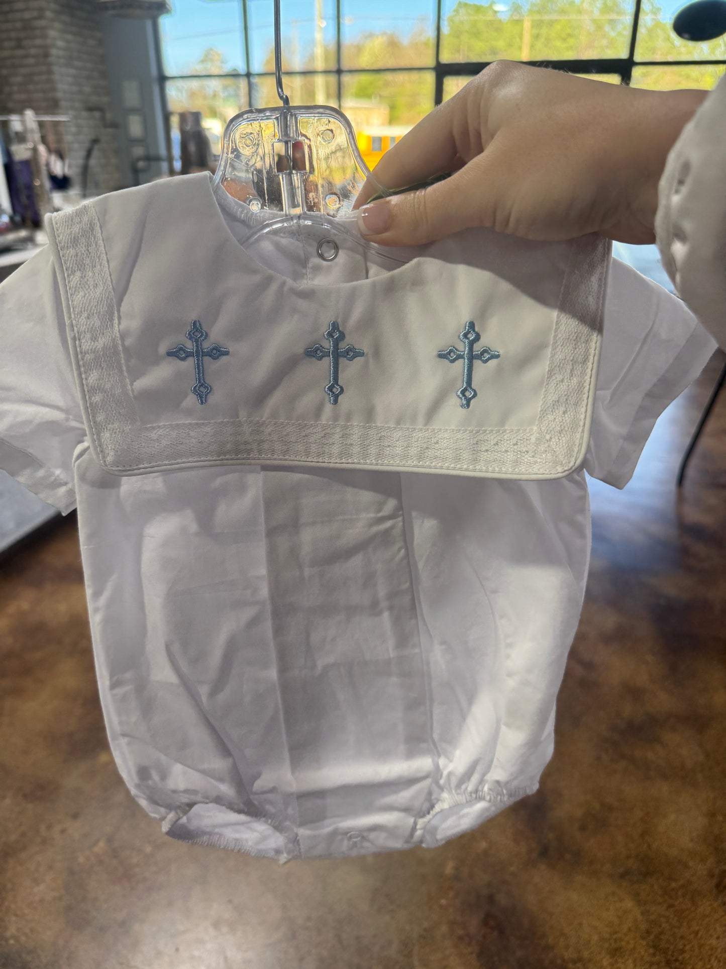PO109: Heirloom Cross Boys Bubble