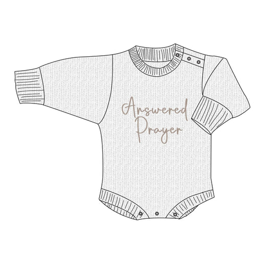 Answered Prayer Sweater Knit Preorder (Ships late December 2025)