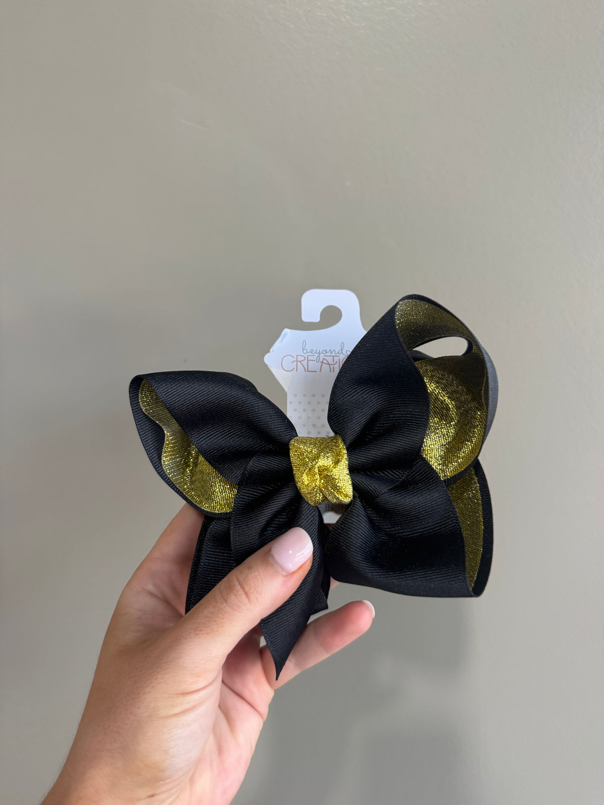 Gold Metallic Bow