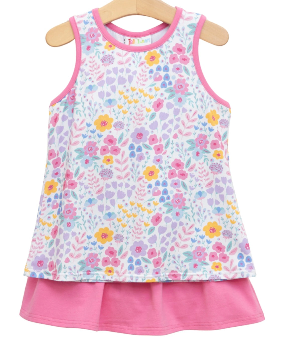 Poppies and Petals Bow Back Skort Set