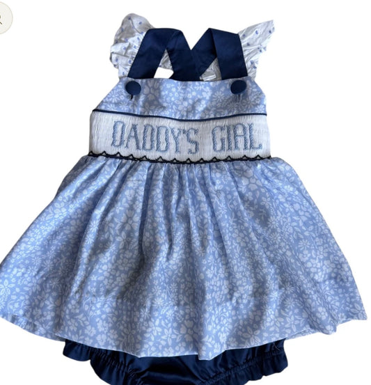 Daddy’s Girl Hand Smocked Set