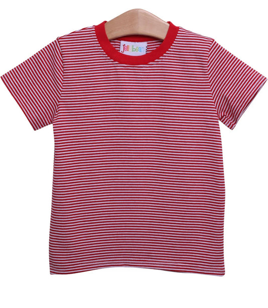 Graham Red Stripe Tee