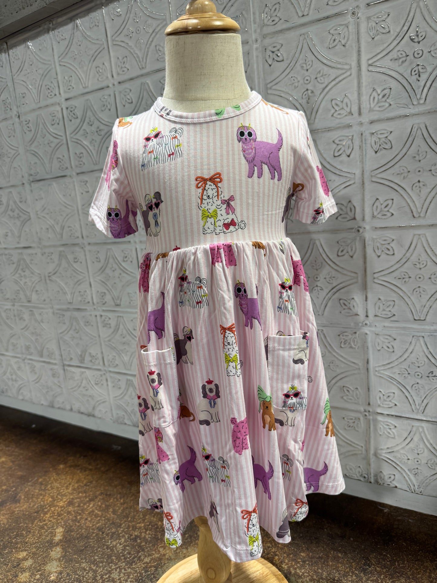 Fancy Dogs Twirly Dress with Cartwheel Short