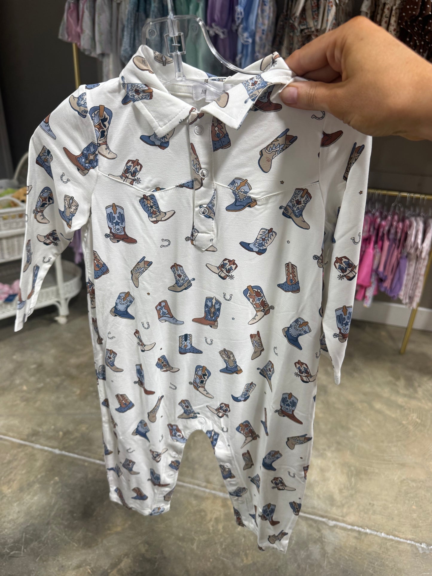 Buckaroo Cowboy Romper