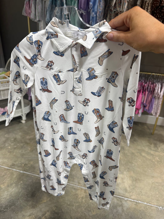 Buckaroo Cowboy Romper