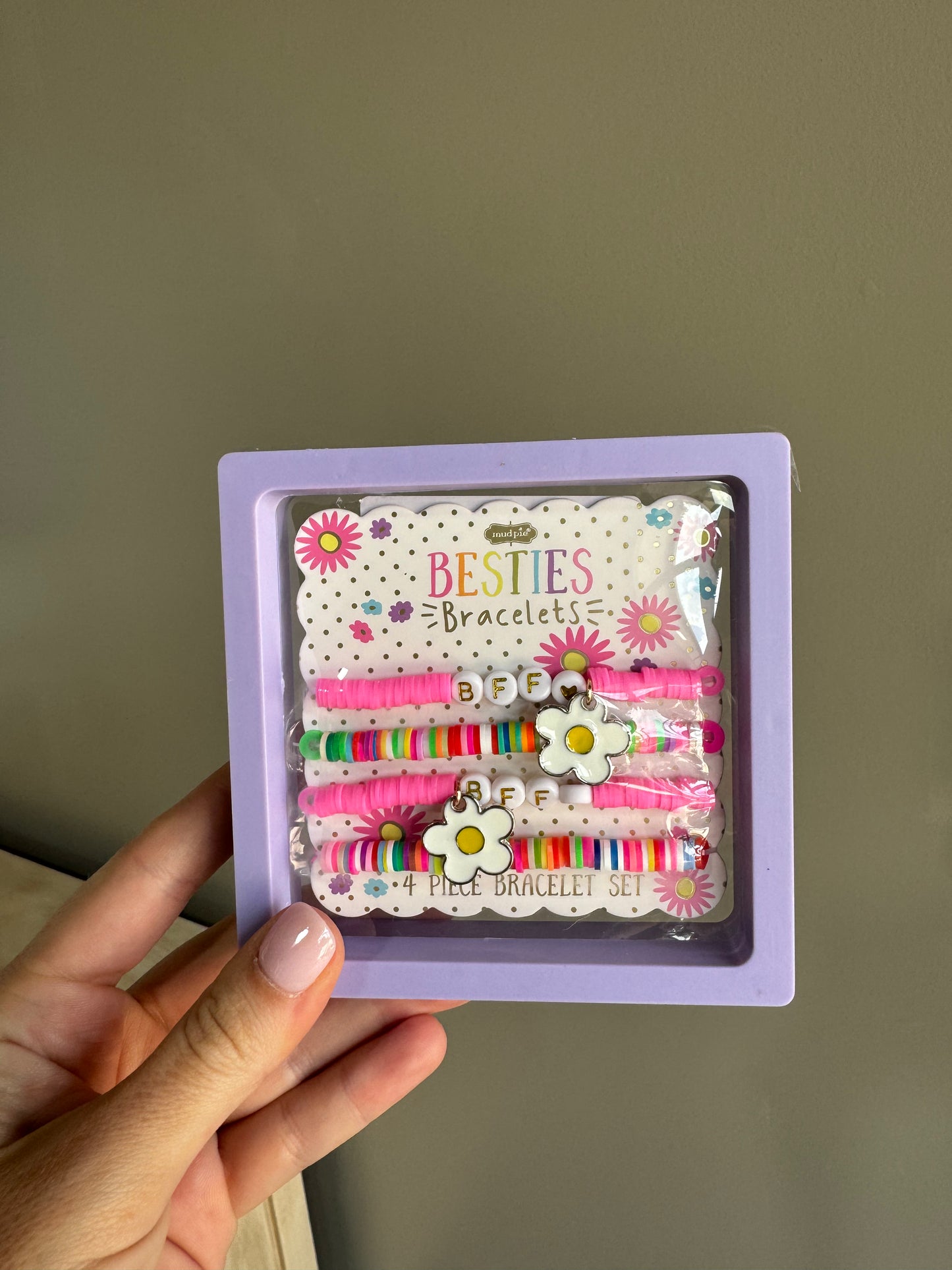 FLOWER BFF BEADED BRACELETS
