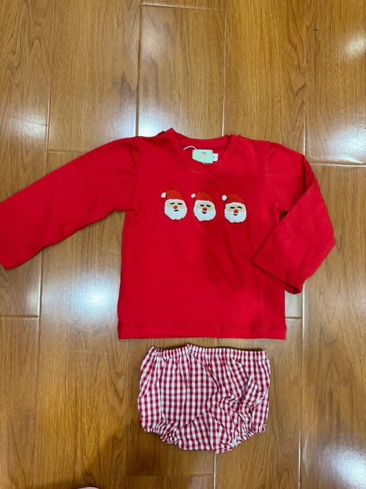 Boy French Knot Diaper Set