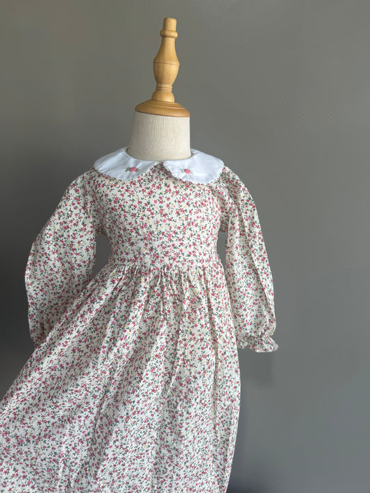 Fall Floral Dress