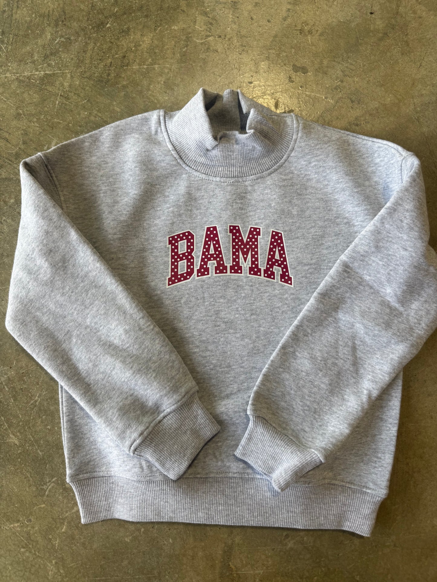 Bama/Auburn Mockneck