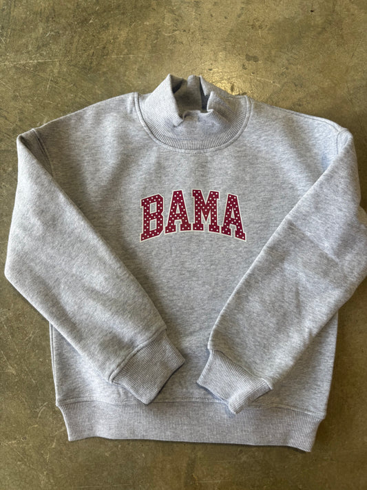 Bama/Auburn Mockneck