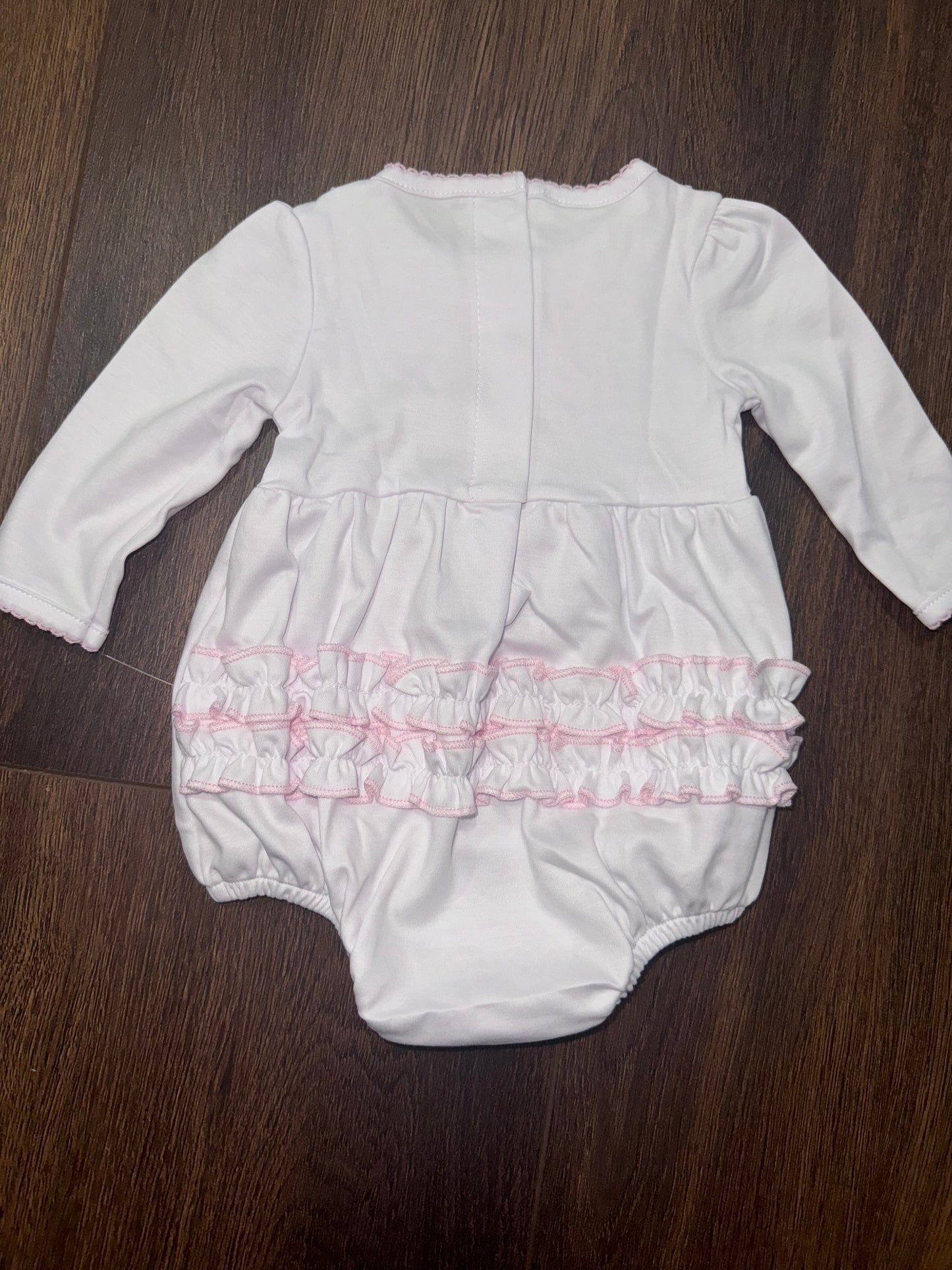 Juliette's Classics Ruffle Long Sleeve Bubble
