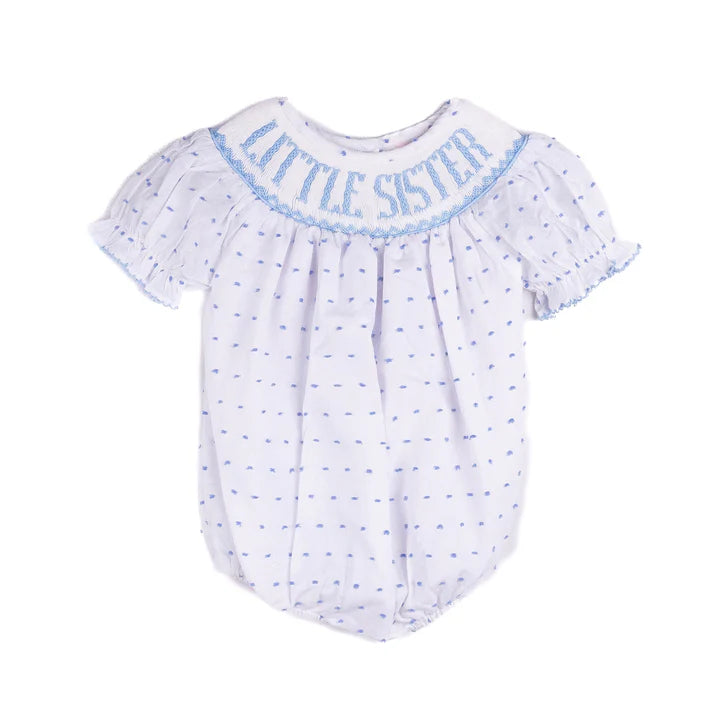 Little Sister Swiss Dot Bubble