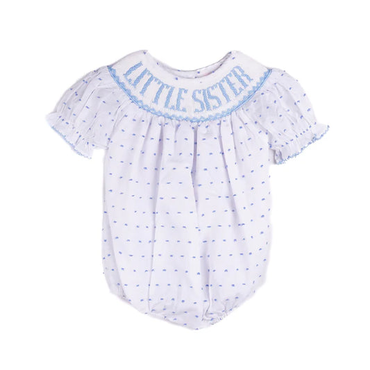 Little Sister Swiss Dot Bubble