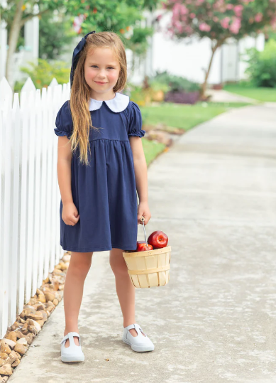 Charlotte Dress- Navy