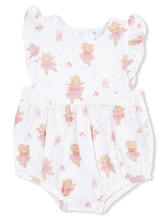 Teddy Bear Ballerina - Sunsuit