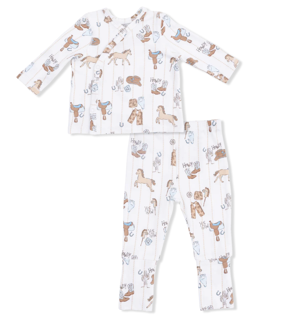 Cowboy Nursery - Take Me Home Set with Convertible Pant