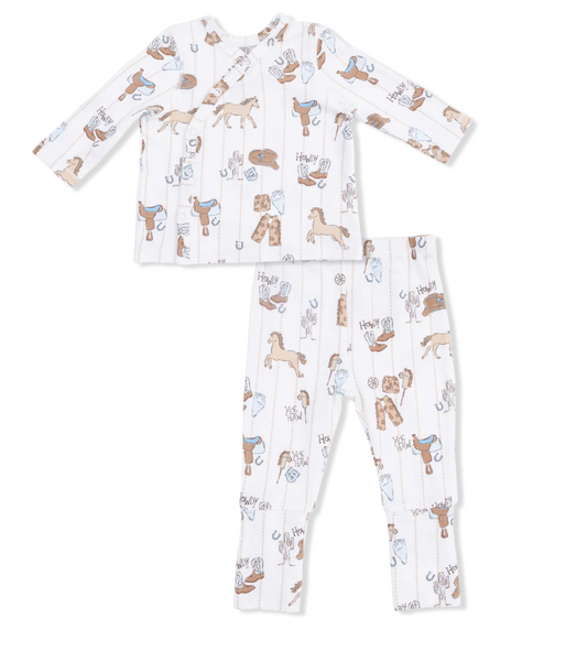 Cowboy Nursery - Take Me Home Set with Convertible Pant