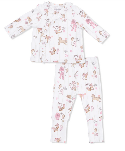 Cowgirl Nursery - Take Me Home Set with Convertible Pant
