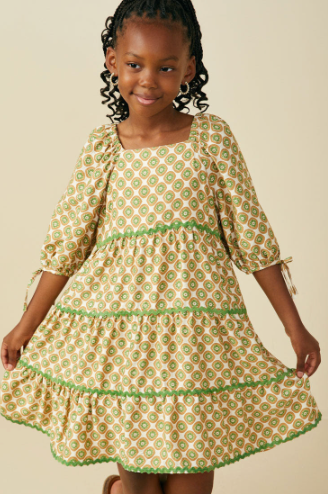 Contrast Dress