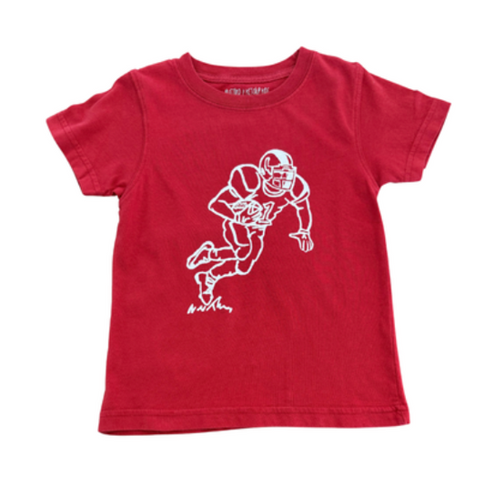 Short-Sleeve Football Player T-Shirt