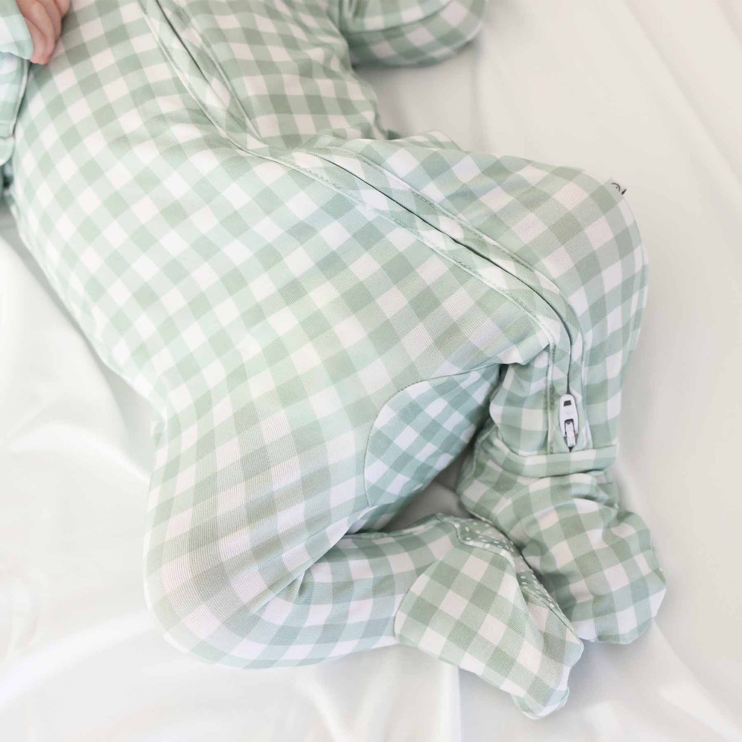 Gingham Footie