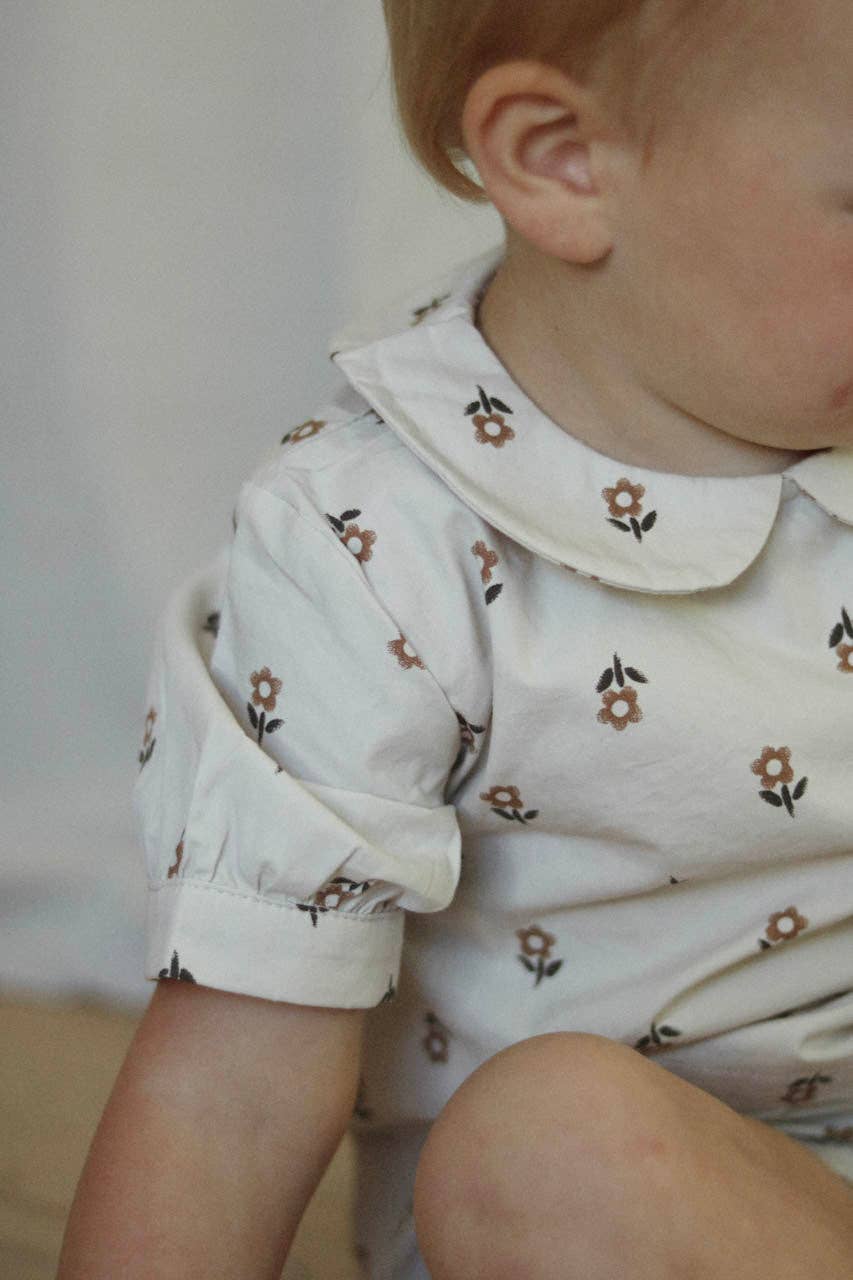 Vanilla 'tiny bloom' blouse