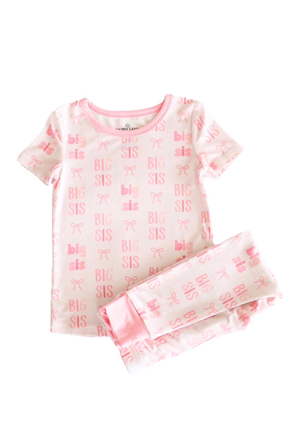Two Piece PJ Set Big Sis