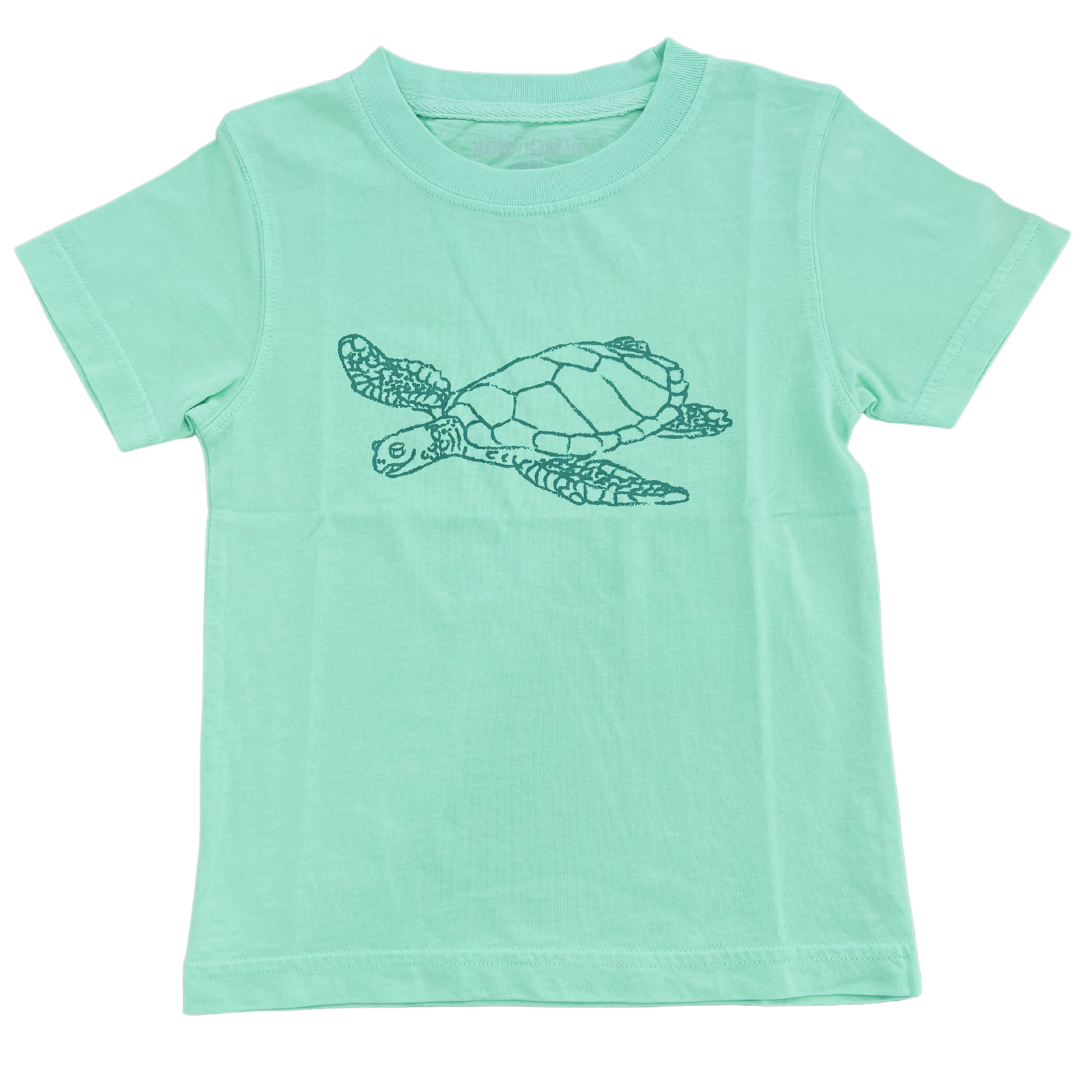 Short-Sleeve Island Green Turtle T-Shirt