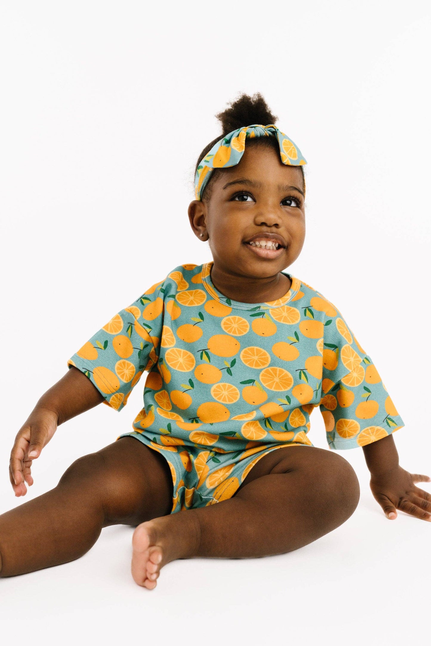 Orange Breeze Slouchy Set