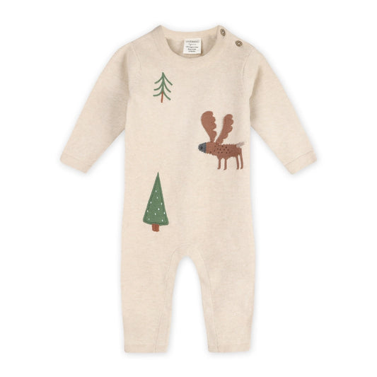 Moose Applique Jumpsuit