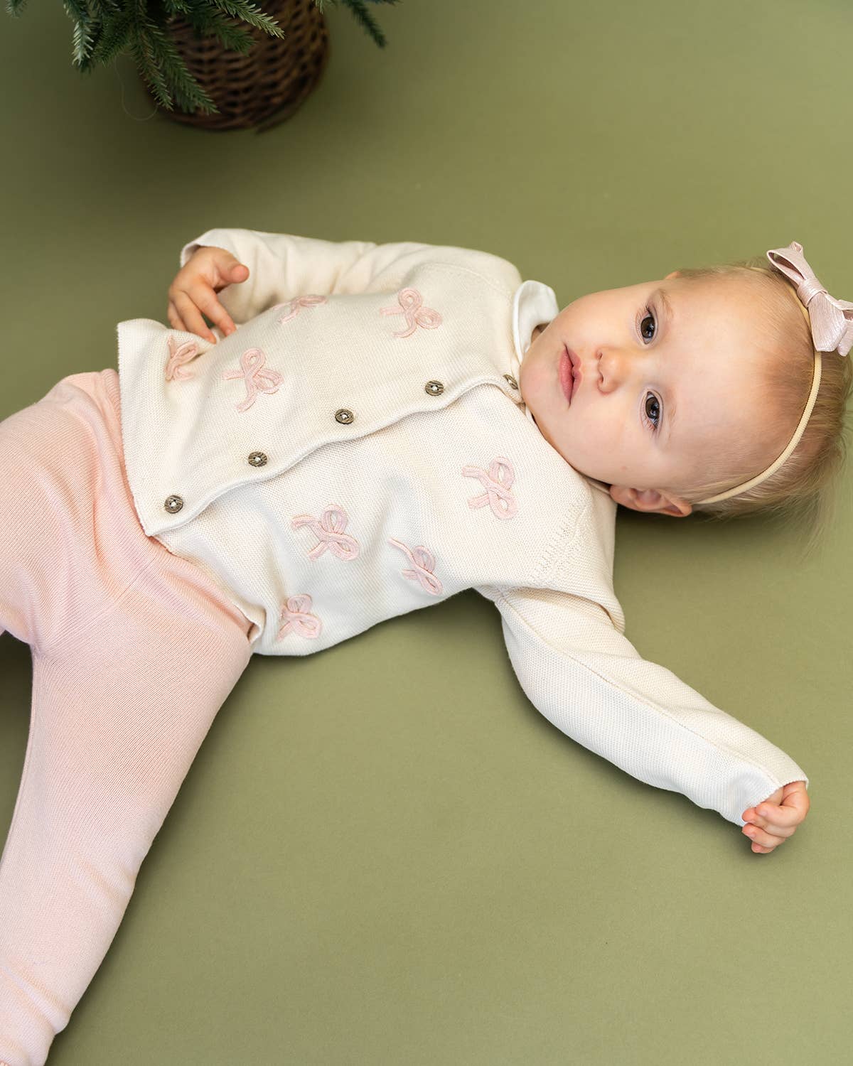 Bow Cardigan