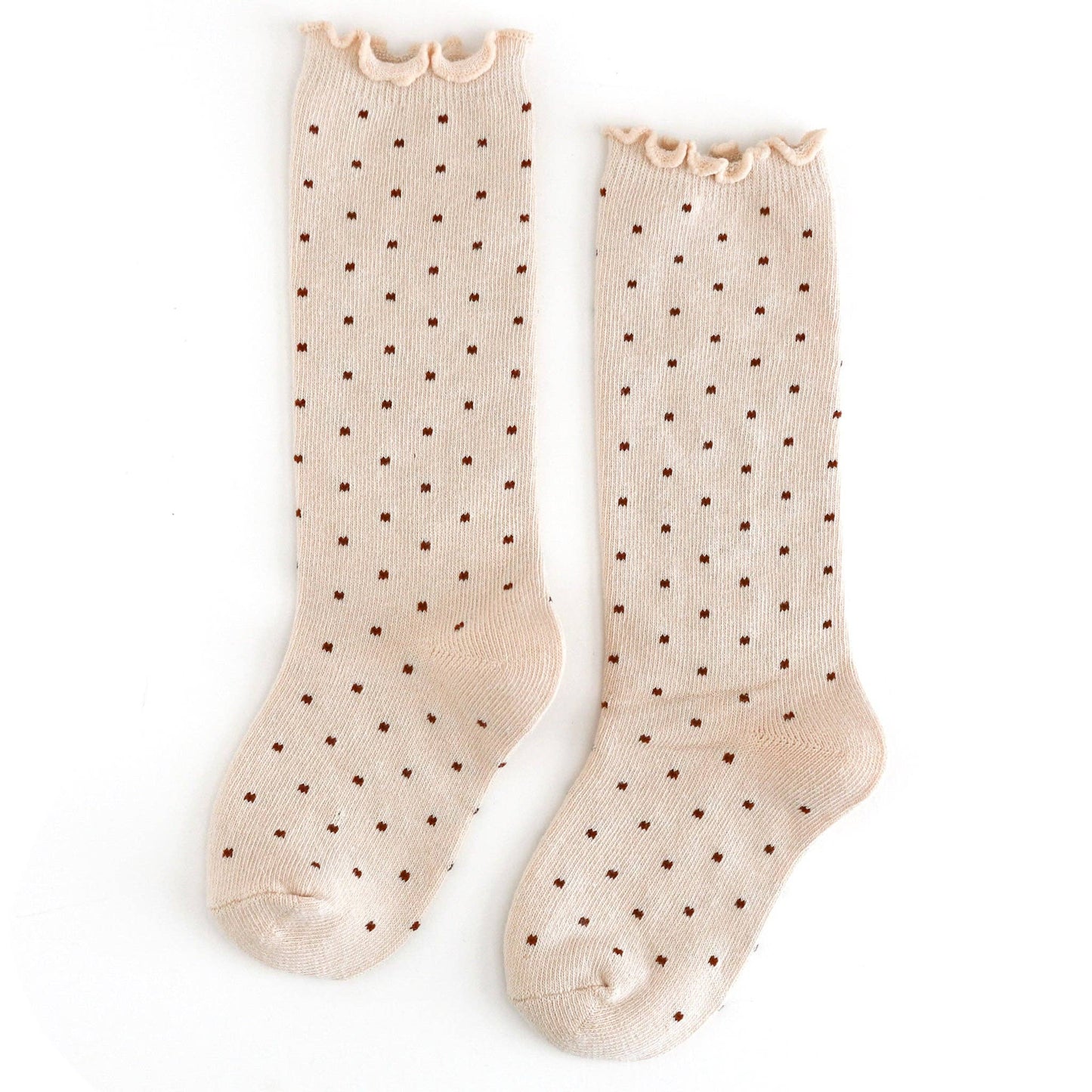 Dottie Knee Socks - Vanilla