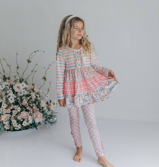 Sand Floral Set