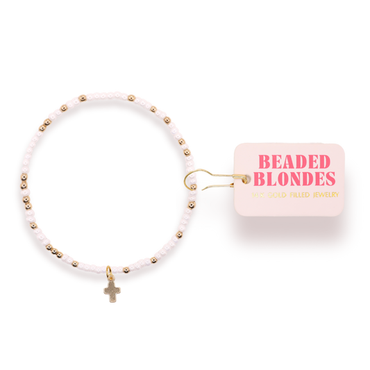 Mini Cross Charm on Color (Kids Size)