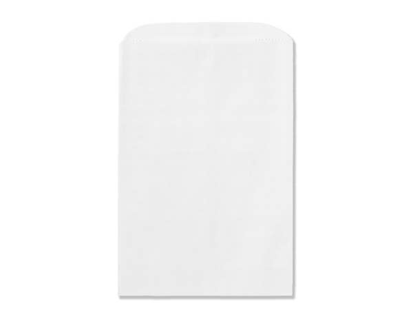 Brown & White Kraft Paper Merchandise Bags