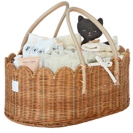 POPPY DIAPER CADDY MOCCA