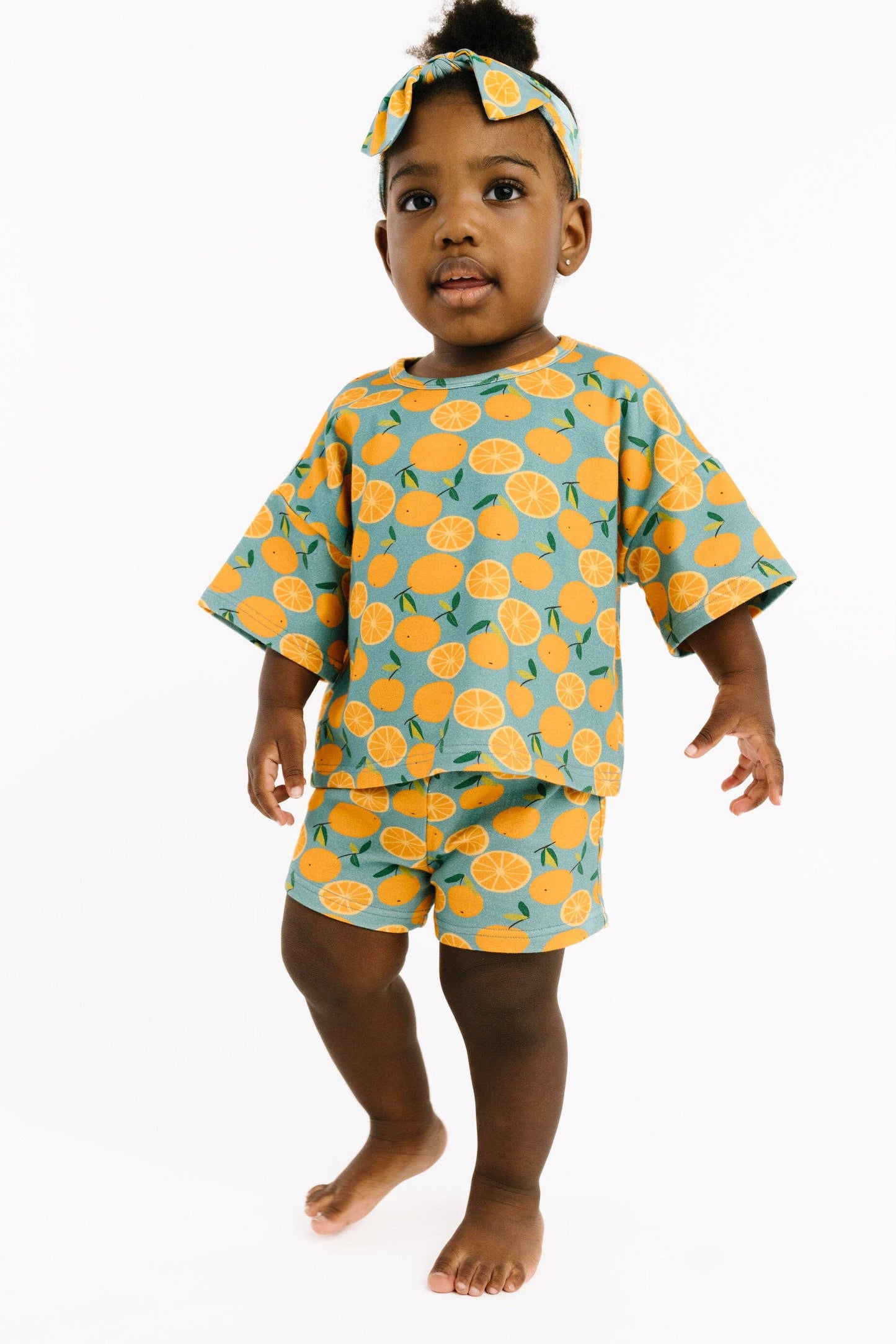 Orange Breeze Slouchy Set