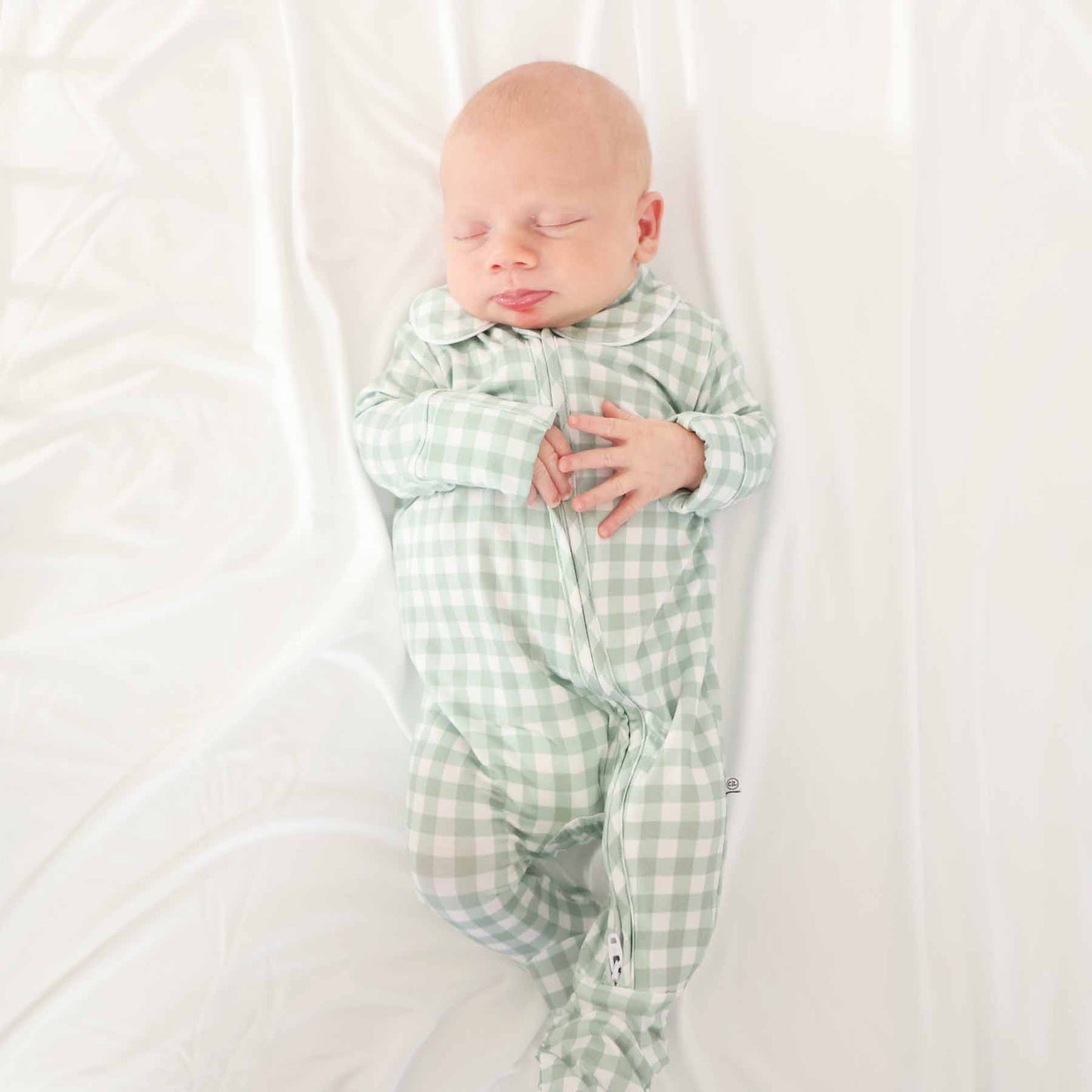 Gingham Footie
