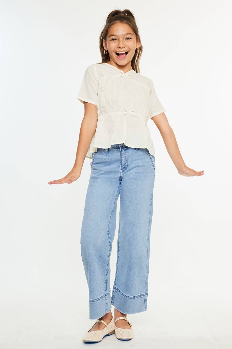 YOUTH HIGH RISE CROP