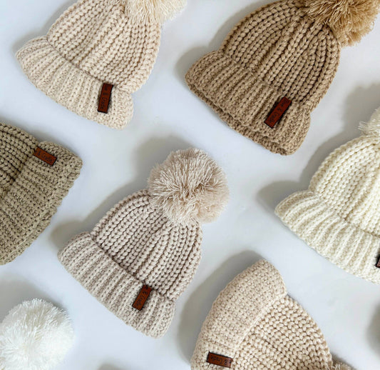 Acrylic Pom Beanie