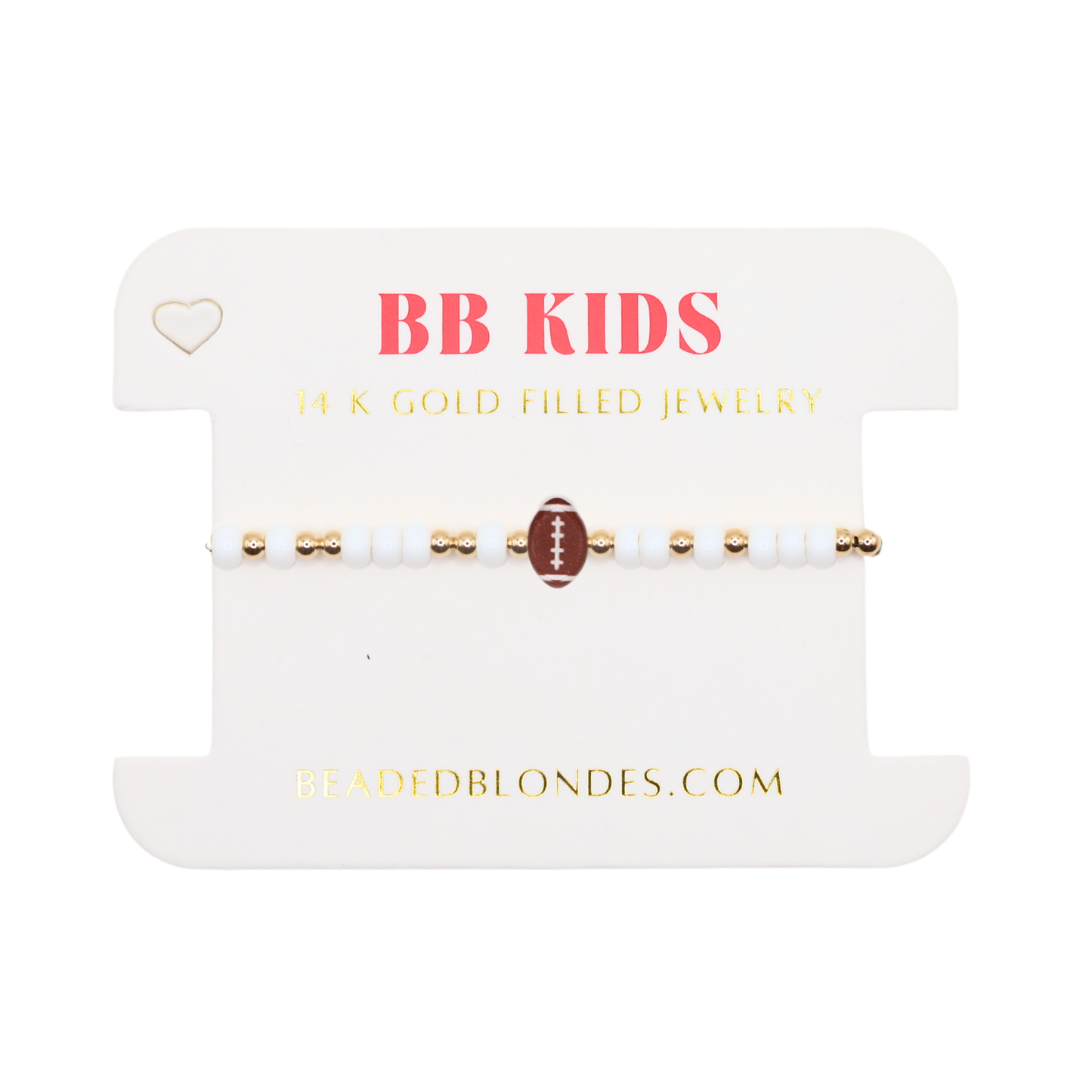 Football Sprinkle Bracelet (Kids Size)