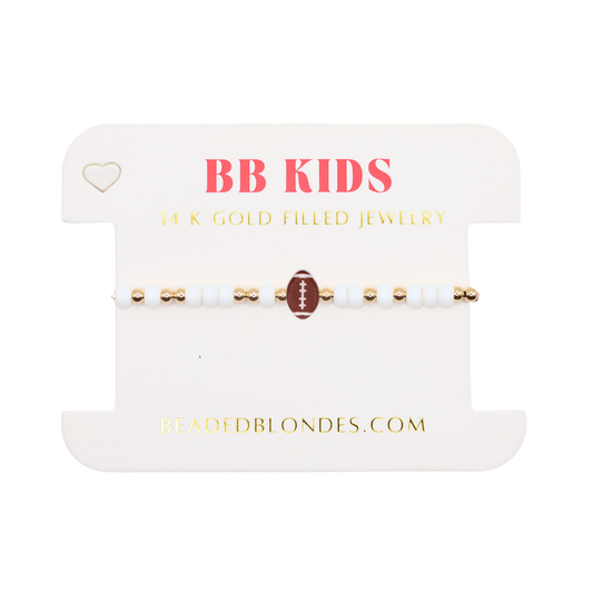 Football Sprinkle Bracelet (Kids Size)