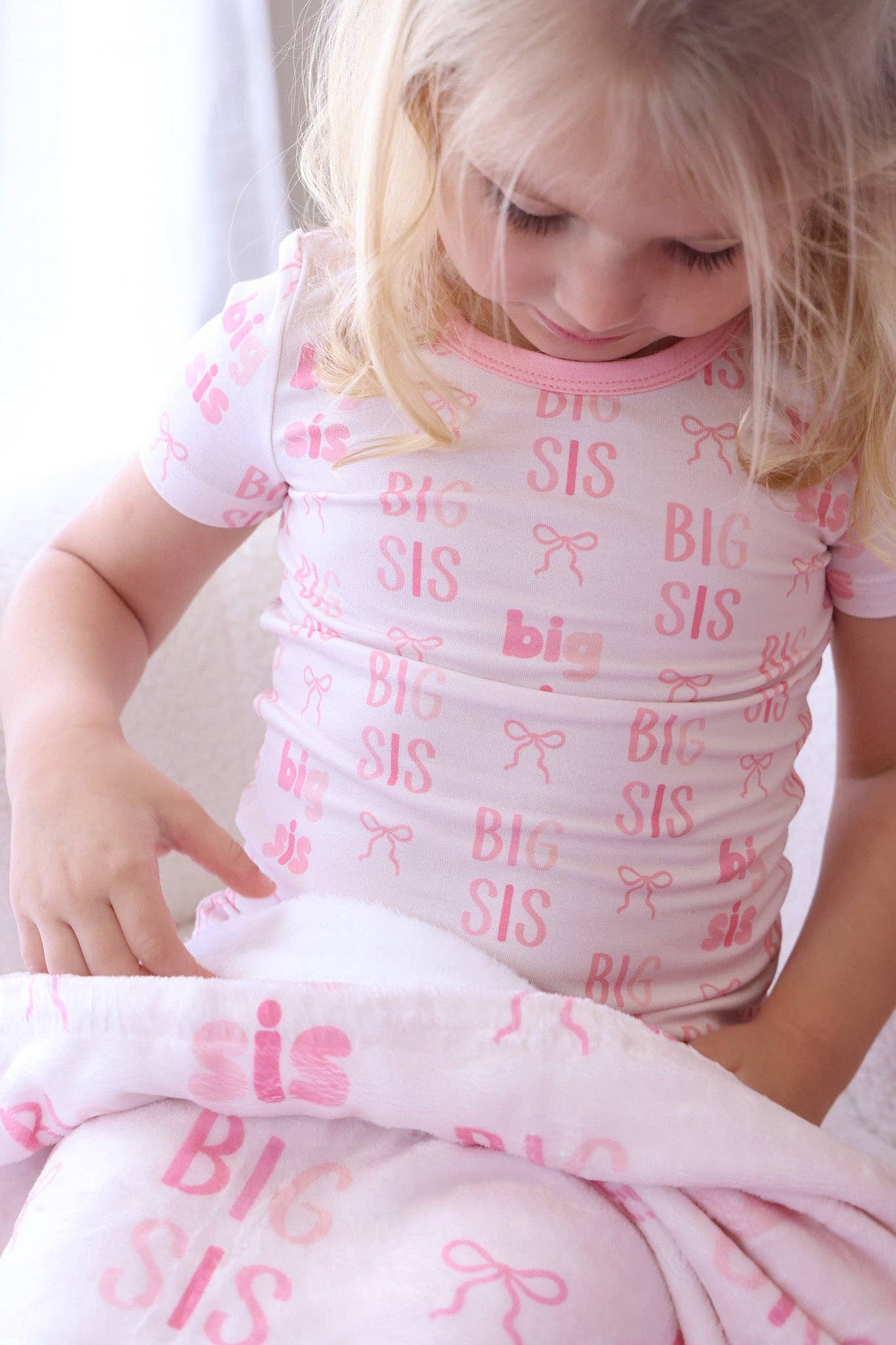 Two Piece PJ Set Big Sis