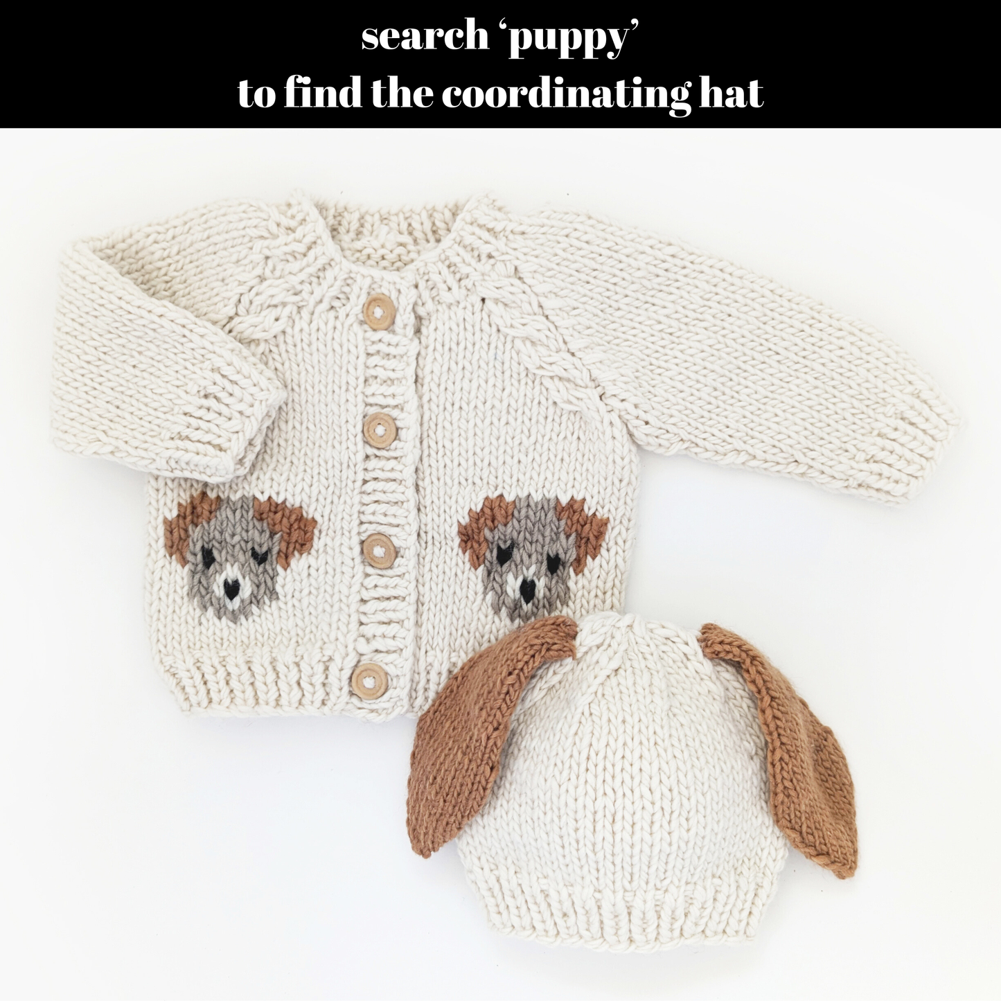 Puppy Cardigan Sweater Baby & Toddler