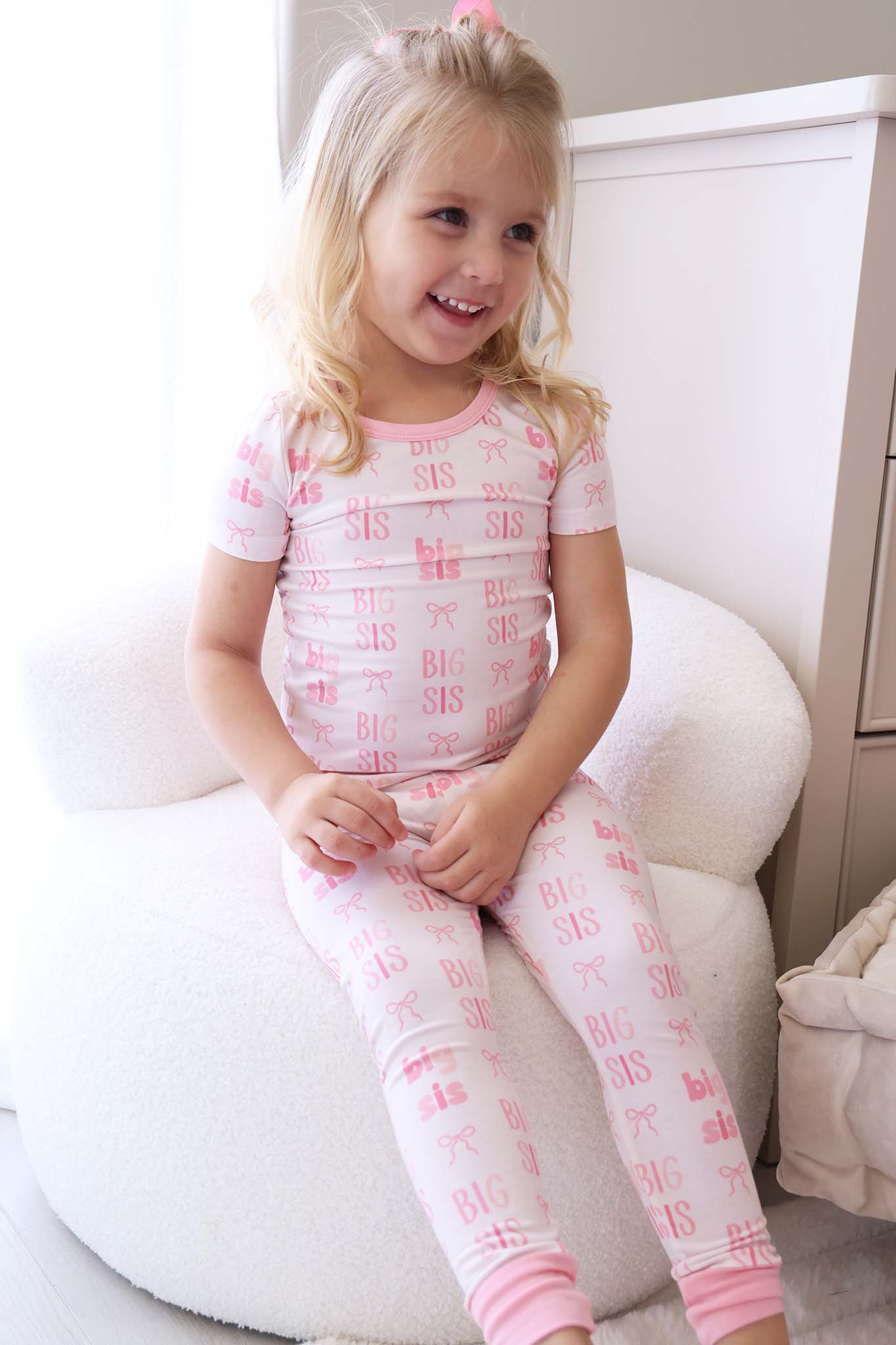Two Piece PJ Set Big Sis