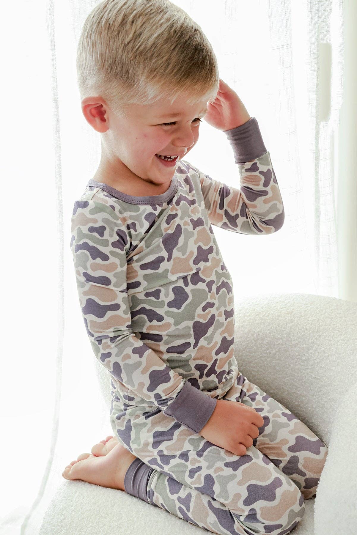 Two Piece PJ Set | Camo Cutie