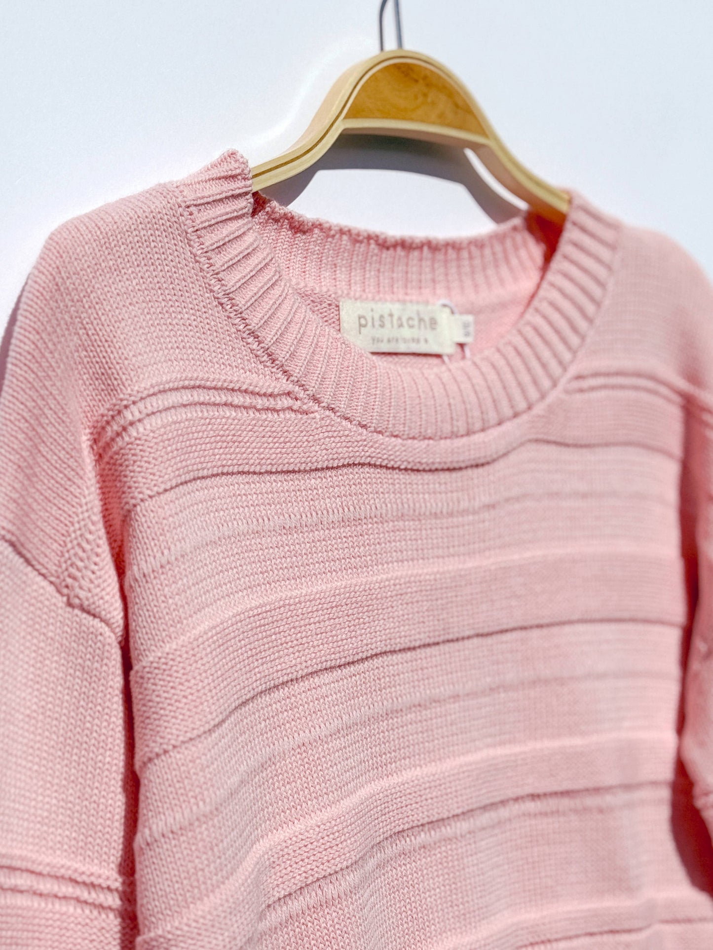 Girls' Knit Sweater - Pink
