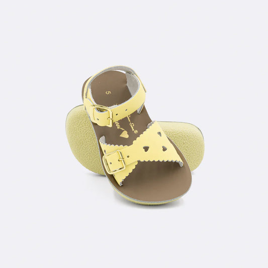 Butter Yellow Sweetheart Sandal