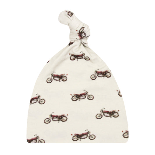 Cruz Top Knot Hat - Newborn-3 Month