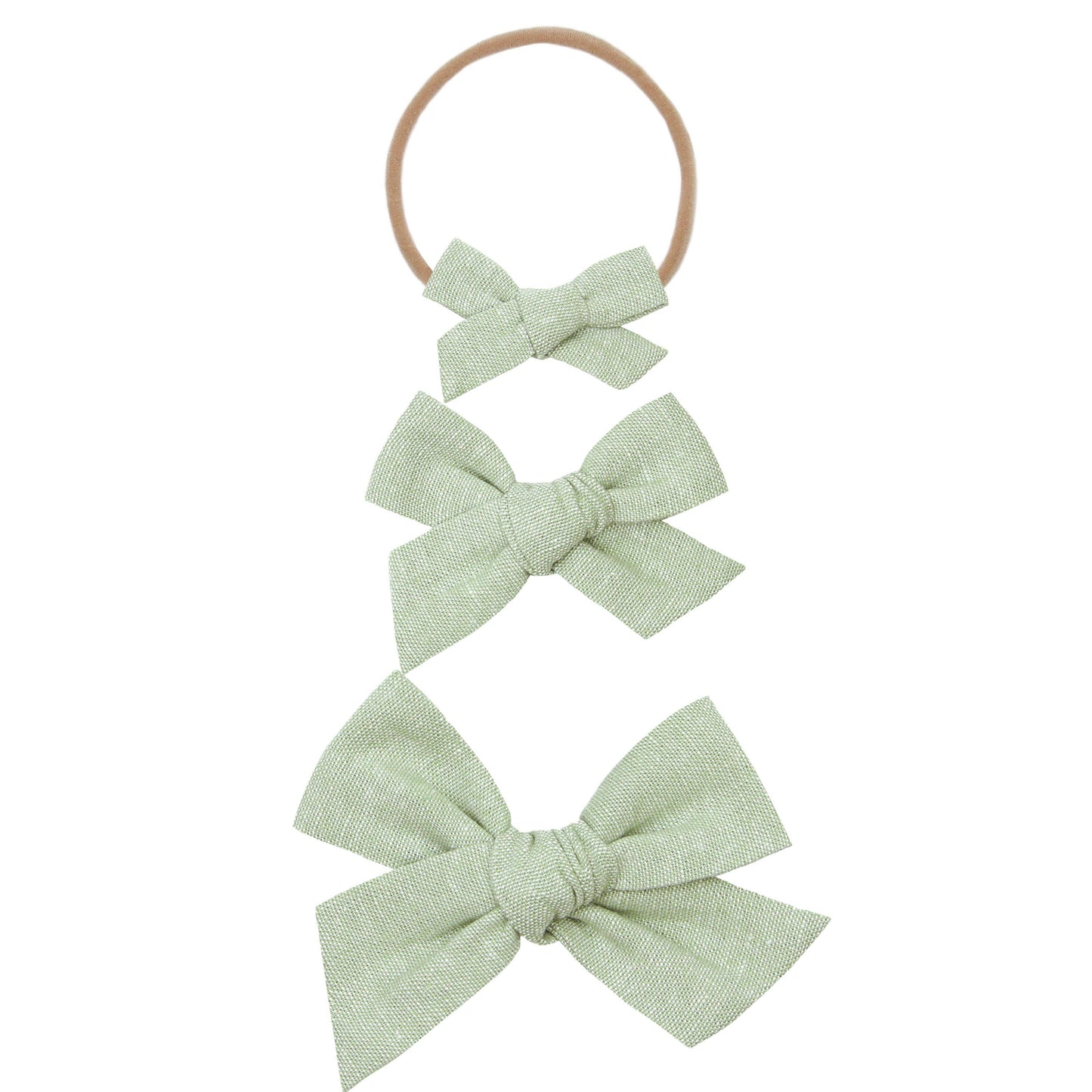 Classic Bow - Sage Headband